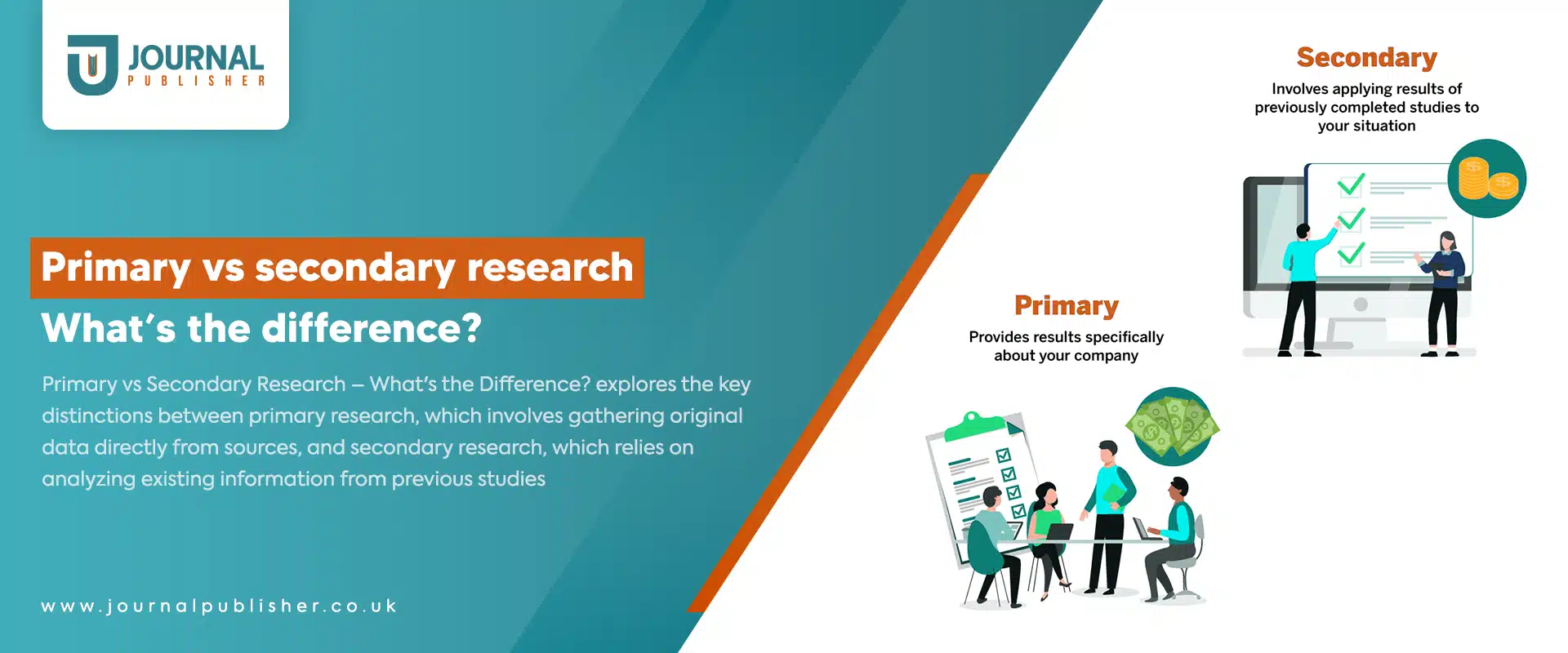 primary vs secondary research